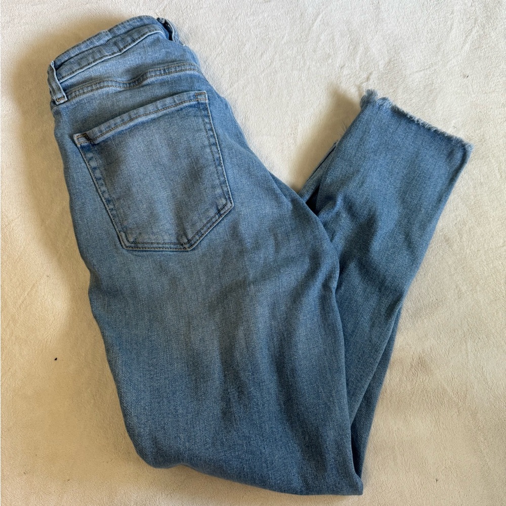 Old Navy Light Blue Straight Leg Jeans